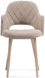 Стул Гутрид ромбы спереди капучино 504184 Woodville