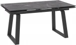 Стол Мебвилл Барон 160, Камень тёмный Compakt cer/Чёрный