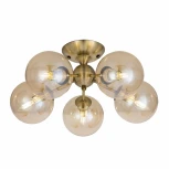 Потолочная люстра Citilux Томми CL102153 (220V, шарики, молекулы)