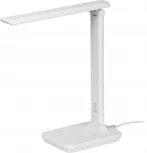 Офисная настольная лампа светодиодная складываемая с регулировкой цветовой температуры и яркости ЭРА NLED-500-10W-W (220V, сенсорный выключатель)