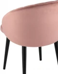 Стул с подлокотниками Stool Group Брюссель велюр пыльно-розовый УТ000035993