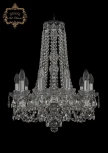 Подвесная люстра Art Classic 11.11 11.11.10.165.h-62.Cr.Sp (220V, хрусталь, на цепи, подсвечник, свеча)