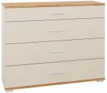 Комод Woodville Кассандра 92 дуб крафт золотой / кашемир 559211