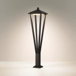 Уличный наземный светильник Odeon Light Bearitz 6655/12GL3 черный/металл/акрил IP65 LED 12W 3000K 220V