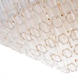 Подвесная люстра Arte Lamp Jastin A2848LM-8GO (220V, хрусталь, на цепи, круглые)