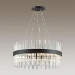 Подвесная люстра Mitsuko 5272/6 черный E14 6*40W (220V, на тросе, круглые)