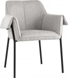 Кресло Бесс рогожка светло-серый 2 шт. Stool Group (арт.УТ000037185)