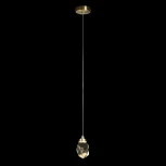 Подвесной светильник Loft It Rock 10111 Gold (LED, 220V, хрусталь, на проводе)