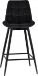 Стул барный Флекс с поворотным механизмом велюр черный Stool Group арт.УТ000040031