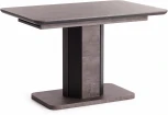 Стол обеденный SKAT ЛДСП/МДФ, 120-160х80х75 см, Оникс/Графит Tetchair 18956