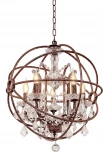 Подвесная люстра Loft It Foucaults Orb Crystal LOFT1897/6 подсвечник