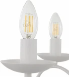 Подвесная люстра Arte Milano AM349159 349159/8 WT (220V, на цепи, подсвечник, свеча)