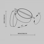 Спот Maytoni Nuance MOD180WL-L4W3K1 (LED, 220V, круглые)