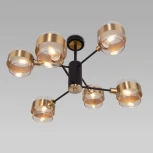 Потолочная люстра на штанге Eurosvet 70127/6 черный (220V)