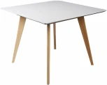 Стол R-Home Лунд квадратный 960*960 Мрамор Бьянко