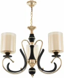 Подвесная люстра Arte Milano Florentia-2237 302237/3 Bk/Gd (220V, на цепи)