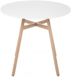 Обеденная группа Woodville Гуанора 90 gray / white / wood 532550