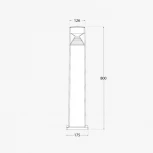 Наземный фонарь Fumagalli Ester DS1.564.000.LXD1L (220V, IP55)