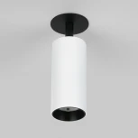 Точечный светильник встраиваемый Diffe белый/черный 10W 4200K 25052/LED (220V, круглые)