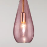 Подвесной светильник Eurosvet Ilario 50202/1 пурпурный