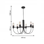 Подвесная люстра Favourite Nano 1522-6P