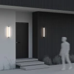 Настенный уличный светильник Maytoni Rounge O482WL-L16B3K (LED, 220V, круглые, IP54)