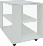 Стол журнальный BeautyStyle 5 белый/Luminar 189 от фабрики Mebelik