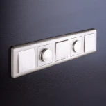 Выключатель одноклавишный проходной (перламутровый рифленый) Werkel W1112013 (a051178)