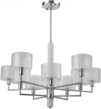 Потолочная люстра на штанге Crystal Lux Maestro SP-PL5+5 CHROME (220V)