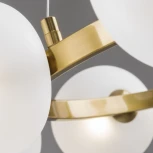 Подвесной светильник Freya Donuts FR5444PL-08BS (220V, на тросе, круглые)