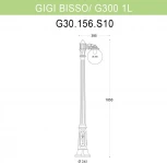 Наземный фонарь Fumagalli GLOBE 300 G30.156.S10.VYF1R (220V, фонарь, шар, IP55)