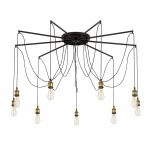 Подвесной светильник Citilux Эдисон CL451291 (220V, на проводе, паук)