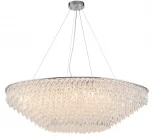 Подвесная люстра (12028/16PL Chrome) Indigo Intrigo V000370 (220V, хрусталь, на тросе)