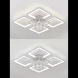 Потолочная люстра Natali Kovaltseva Cascade LED LAMPS 81157 (регулировка яркости, 220V, подвески, пульт управления)