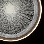 Потолочный светодиодный светильник круглый с пультом DeMarkt Норден 660014501