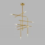 Люстра на штанге Traverse H105 Gold ImperiumLoft Traverse01 (207813-26) (220V)