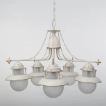 Подвесная люстра Abrasax L.9201-5CREAM/G (220V, на цепи)