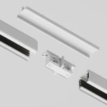 Коннектор прямой внутренний Trinity белый (трехфазный) Maytoni Technical TRA005CI-31W (220V)