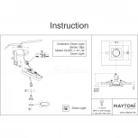 Встраиваемый точечный светильник Maytoni Gyps Modern DL007-1-01-W (220V)