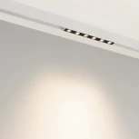 Трековый светильник магнитный Downlight MAG-DOTS-25-L600-18W Day4000 (WH, 30 deg, 24V) (Arlight, IP20 Металл) 050055 (LED)