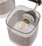 Потолочная люстра на штанге Arte Milano AMALFI 324308/6 BK+FG (220V)