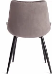 Стул ABRUZZO ( mod. 8060 ) / 2 шт. в упаковке Tetchair (Металл,Велюр/Серый) арт.24537