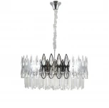 Подвесная люстра Omnilux Riposto OML-71703-08 (220V, хрусталь, на цепи, круглые)