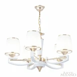 Подвесная люстра Arte Milano Florentia-2457 302457/5 Wh/Gd (220V, на цепи)