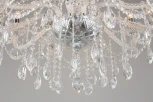 Подвесная люстра Aployt Koletta APL.755.03.10 (220V, хрусталь, на цепи, свеча)