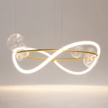 Подвесной светильник с гибким неоном Maytoni Oasis MOD289PL-L53BS3K (LED, 220V, на тросе)