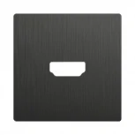 Накладка для розетки HDMI (графит рифленый) Werkel W1196004 (a050744)