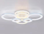 Потолочная люстра светодиодная с пультом Ambrella Original FA8874 (регулировка яркости, 220V, кольцо)