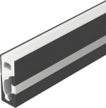 Силиконовый профиль WPH-FLEX-0616-SIDE-S9-5m BLACK (Arlight, Силикон) 045788
