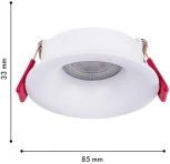 Встраиваемый светильник Favourite Lamppu 4711-1C (220V, круглые)